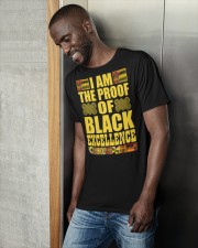 I Am The Proof Of Black Excellence Classic T-Shirt apparel-classic-tshirt-lifestyle-front-37