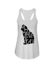 All you need is love and a Cat Ladies Flowy Tank tile