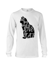 All you need is love and a Cat Long Sleeve Tee tile