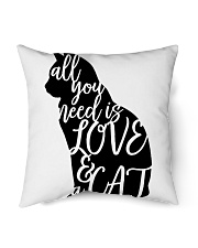All you need is love and a Cat Indoor Pillow tile