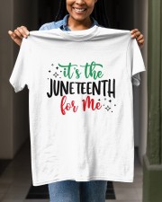 It's the Juneteenth for me Classic T-Shirt apparel-classic-tshirt-lifestyle-front-129