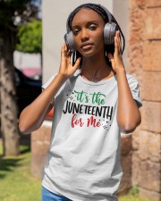 It's the Juneteenth for me Classic T-Shirt apparel-ladies-t-shirt-lifestyle-front-83