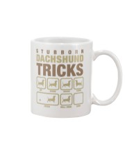Dachshund Tricks Mug tile