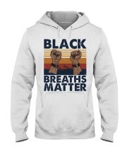 Black Breaths Matter Hooded Sweatshirt tile