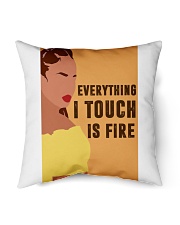 Everything I touch is fire Indoor Pillow tile