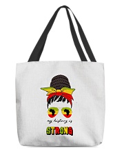 My History Is Strong 5 All-Over Tote tile
