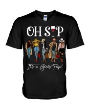 Oh Sip 5 Girls V-Neck T-Shirt tile