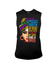 Pisces Black Queen Sleeveless Tee tile