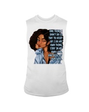 One thing I don't do is try to keep up. I do my own thing Sleeveless Tee tile