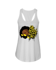 Unbothered Mood Ladies Flowy Tank tile