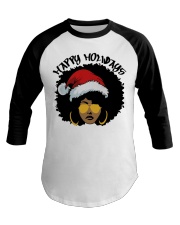 Happy Holidays Baseball Tee tile