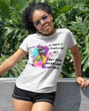 Dance Is Purely An Art Classic T-Shirt apparel-classic-tshirt-lifestyle-front-232