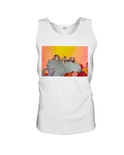 Elephant and Kids Unisex Tank tile
