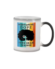 Third Grade Teacher Color Changing Mug tile