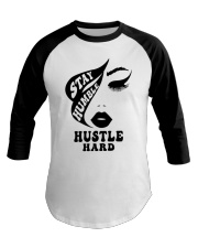 Stay Humble Hustle Hard Baseball Tee tile