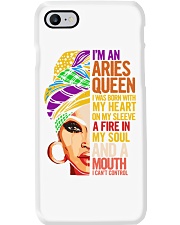 Aries Black Queen Phone Case tile