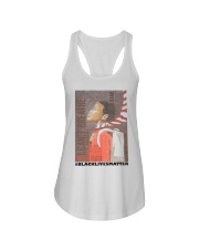 Black Lives Matter Young Man Ladies Flowy Tank tile