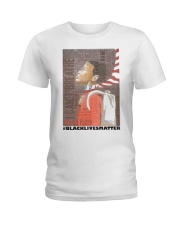 Black Lives Matter Young Man Ladies T-Shirt tile