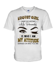 August Girl V-Neck T-Shirt tile