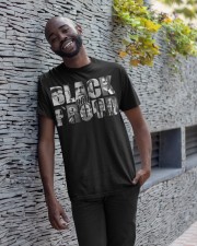 Black and Proud Classic T-Shirt apparel-classic-tshirt-lifestyle-front-33