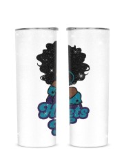 Hornets Glitter Tumbler tile