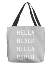 Hella Black Hella Proud All-Over Tote tile