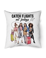 Catch Flights Not Feelings 4 Indoor Pillow tile