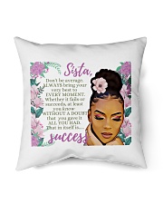 Don't be average Indoor Pillow tile