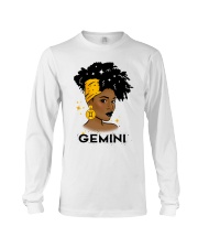 Black girl Zodiac Sign Gemini Long Sleeve Tee tile