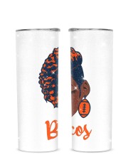 Broncos Glitter Tumbler tile