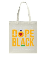 School Counselor Tote Bag tile
