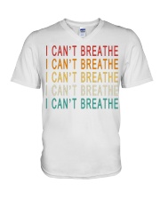 I Can't Breathe V-Neck T-Shirt thumbnail