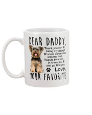Yorkie Dad Mug back