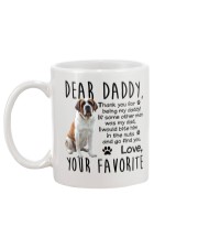 Saint Bernard Dad Mug back