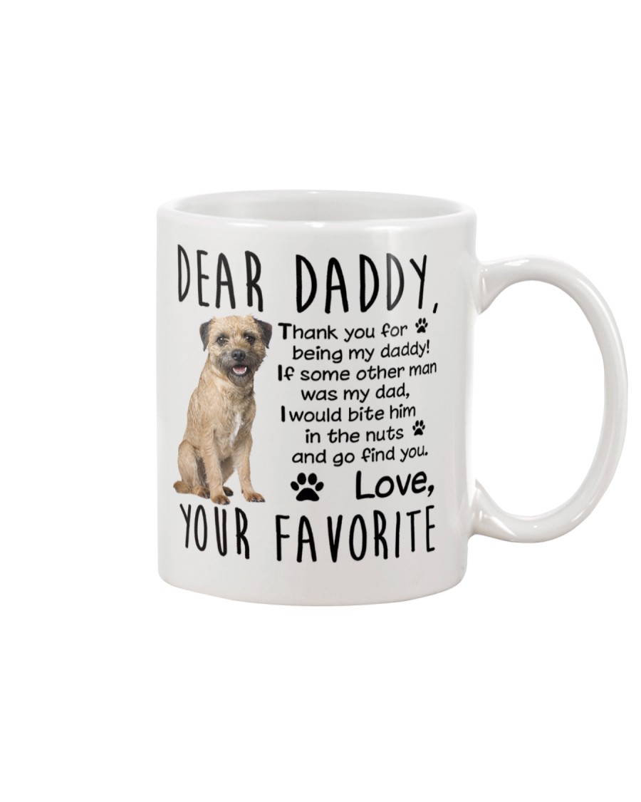 Border Terrier Daddy Mug