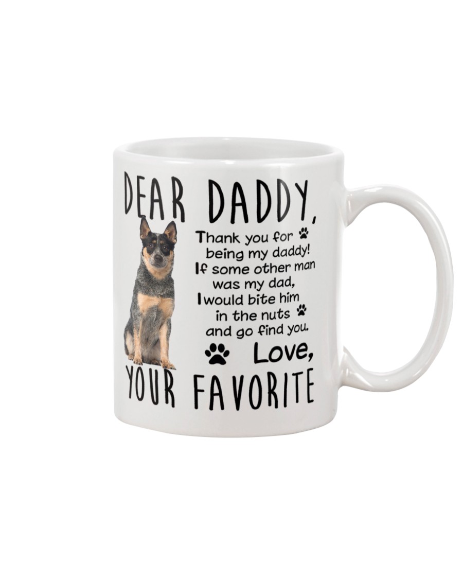Blue Heeler Dad Mug