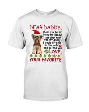 Yorkie DAD Classic T-Shirt thumbnail
