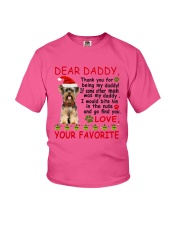 Yorkie DAD Youth T-Shirt thumbnail