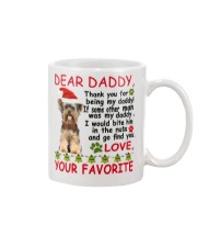 Yorkie DAD Mug front