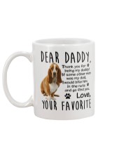 Basset Hound Dad Mug back