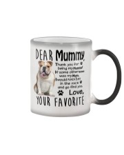 bulldog mummy Color Changing Mug thumbnail