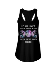 Shut your mouth Ladies Flowy Tank thumbnail