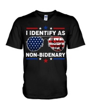NON-BIDENARY V-Neck T-Shirt tile