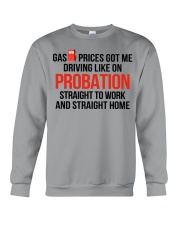 GAS PRICES GOT ME Crewneck Sweatshirt tile