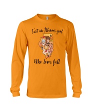 Girl Illinois Love Fall Long Sleeve Tee tile