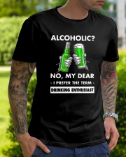 Alcoholic Classic T-Shirt lifestyle-mens-crewneck-front-7