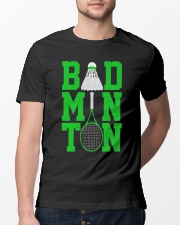 Badminton Rackets Green Classic T-Shirt lifestyle-mens-crewneck-front-13