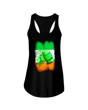 St Patrick Flag - Beer Splash IE Ladies Flowy Tank tile