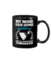 My Mind Has Gone Playing Badminton Mug thumbnail