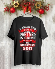 My Smartass Son Classic T-Shirt lifestyle-holiday-crewneck-front-2